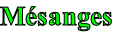 Mésanges
